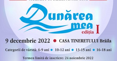 [SPA] Afis Concurs Dunarea mea 2022
